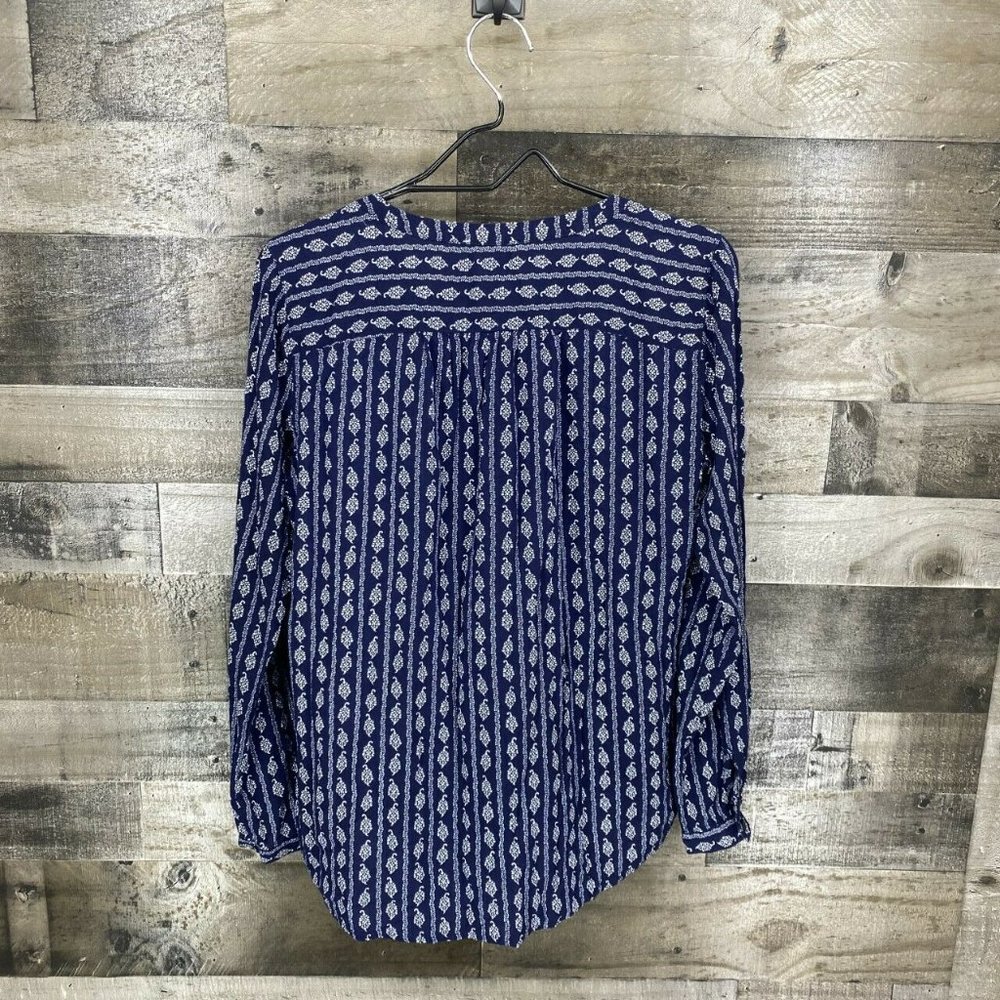 Ann Taylor Loft Long Sleeve Peasant Blouse Size S - Picture 7 of 7